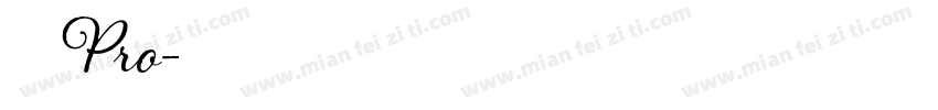 儷黑 Pro字体转换